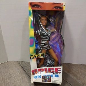Vintage 1998 Mel Spice Girls 12” Doll - Spice Girls on Tour - NEW IN BOX